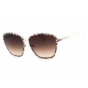 Guess Women's Sunglasses - Gold/Other Cat Eye Metal Full Rim Frame | GU7848 33F