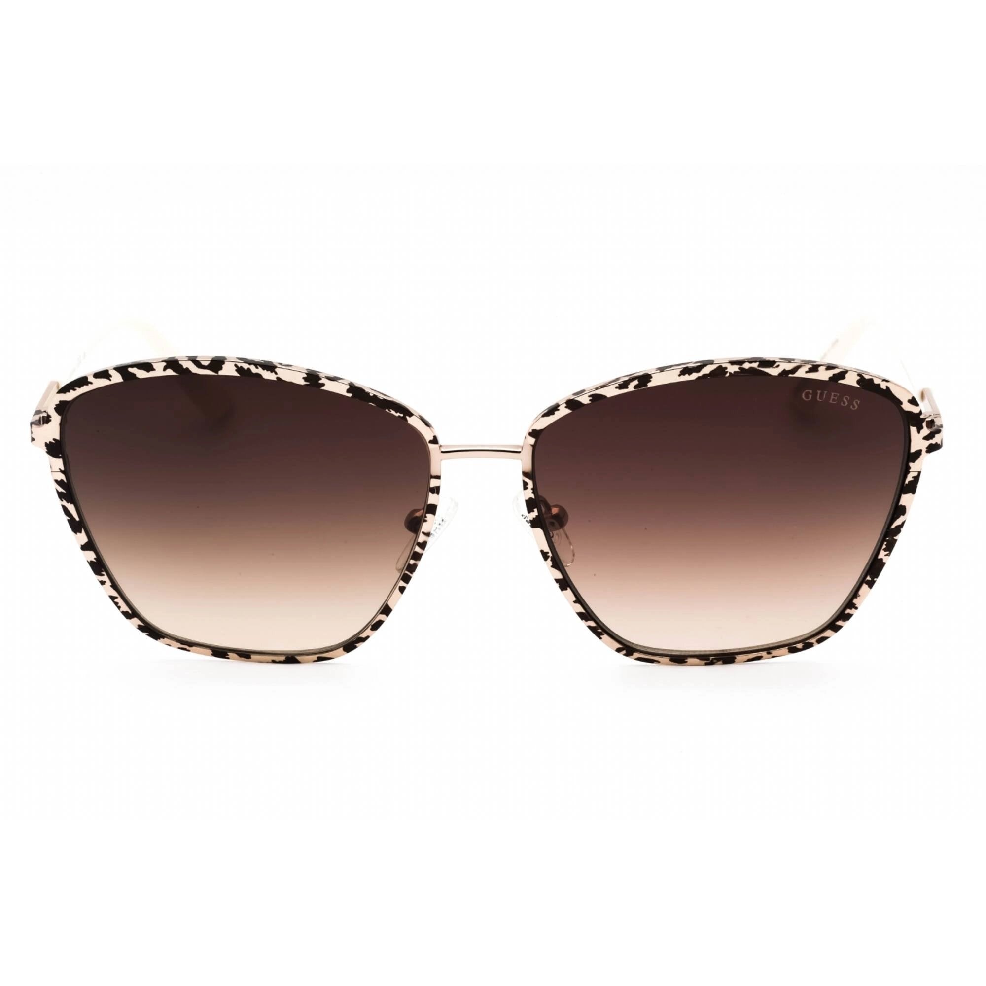 Guess Women's Sunglasses - Gold/Other Cat Eye Metal Full Rim Frame | GU7848 33F
