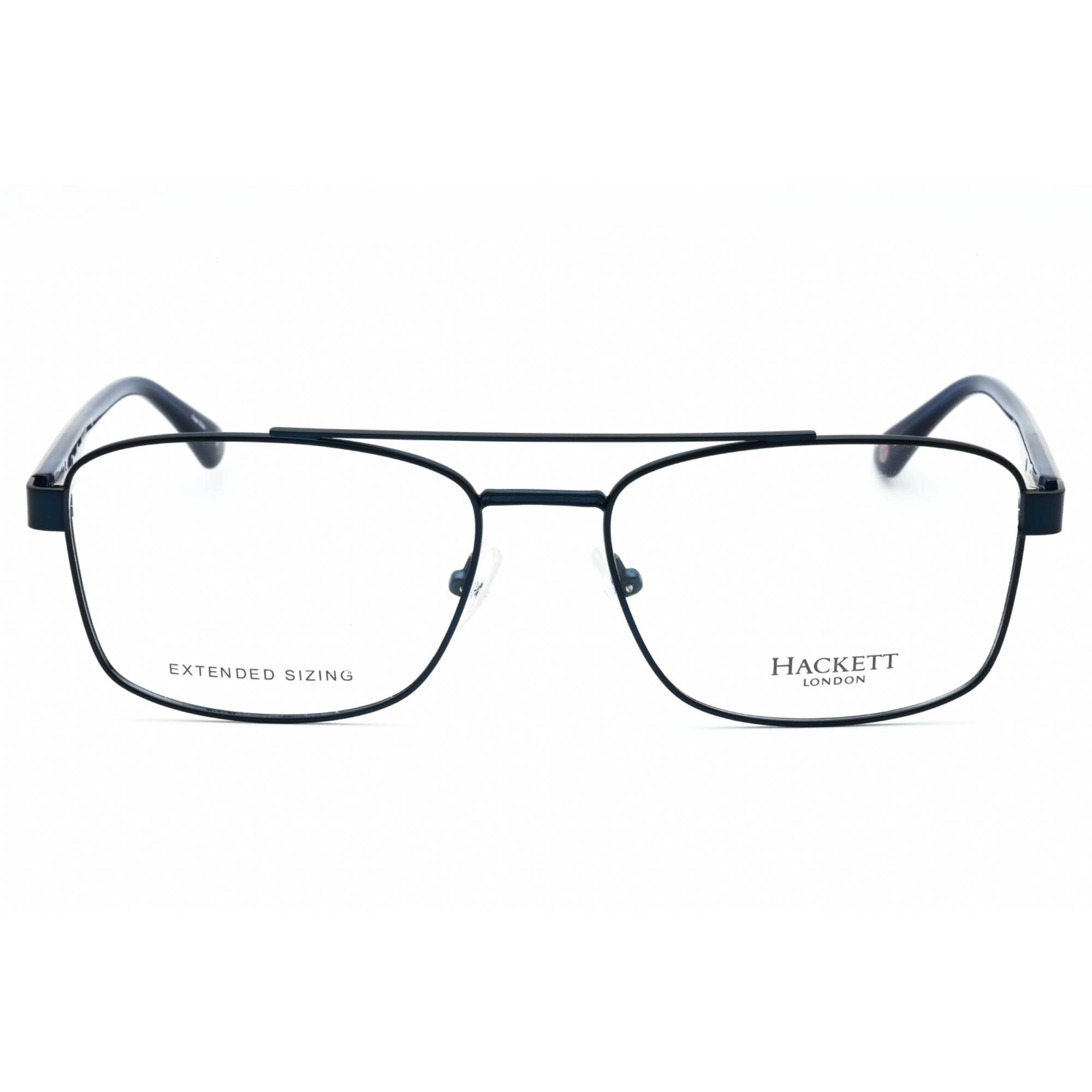 Hackett Men's Eyeglasses - Navy Metal Full Rim Rectangular Shape Frame | HEK1261 689