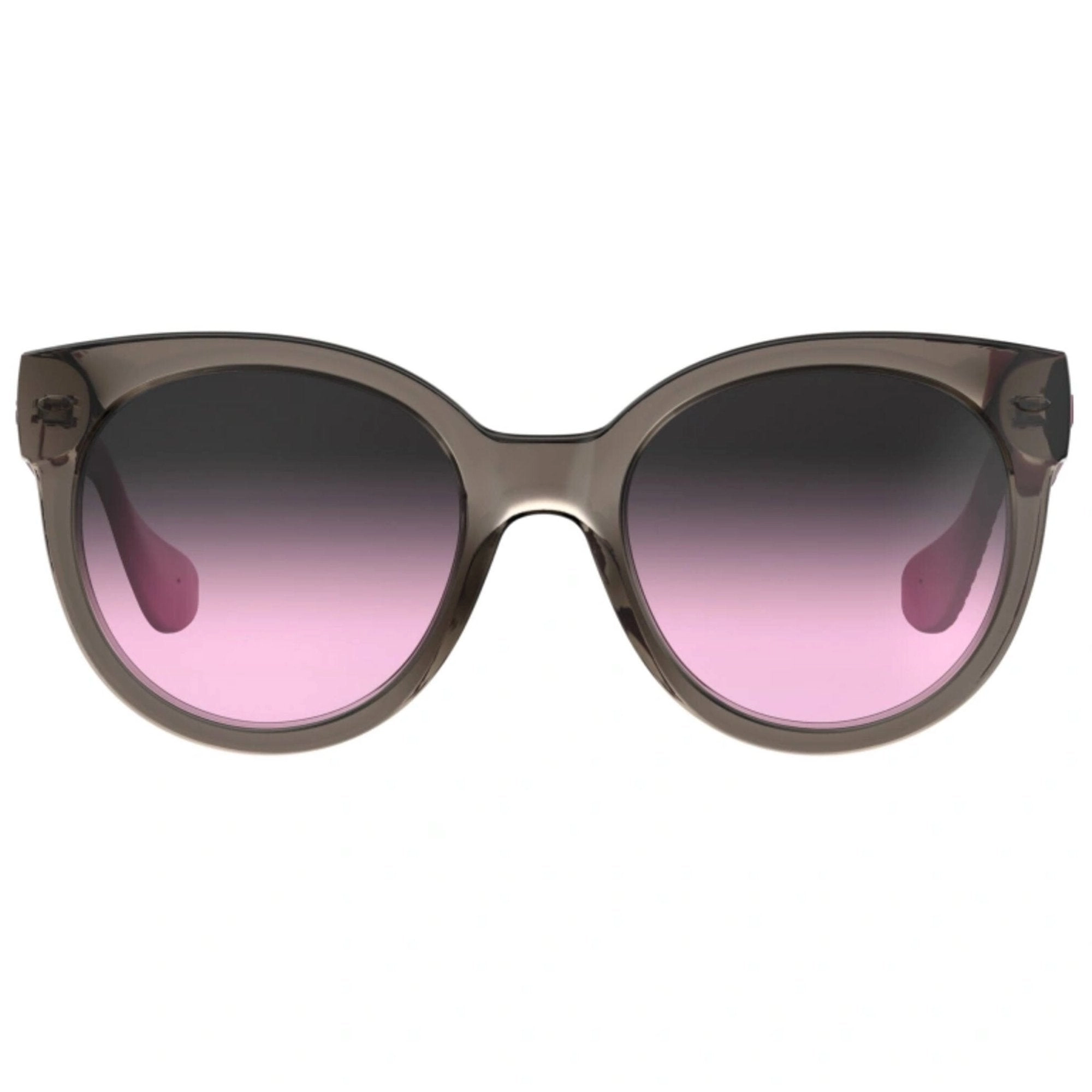 Havaianas Women's Sunglasses - Grey Pink Plastic Full Rim Cat Eye | NORONHA/M 07HH/FF