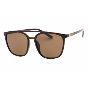 Kenneth Cole Reaction Men's Sunglasses - Dark Havana Rectangular Frame | KC2865 52E
