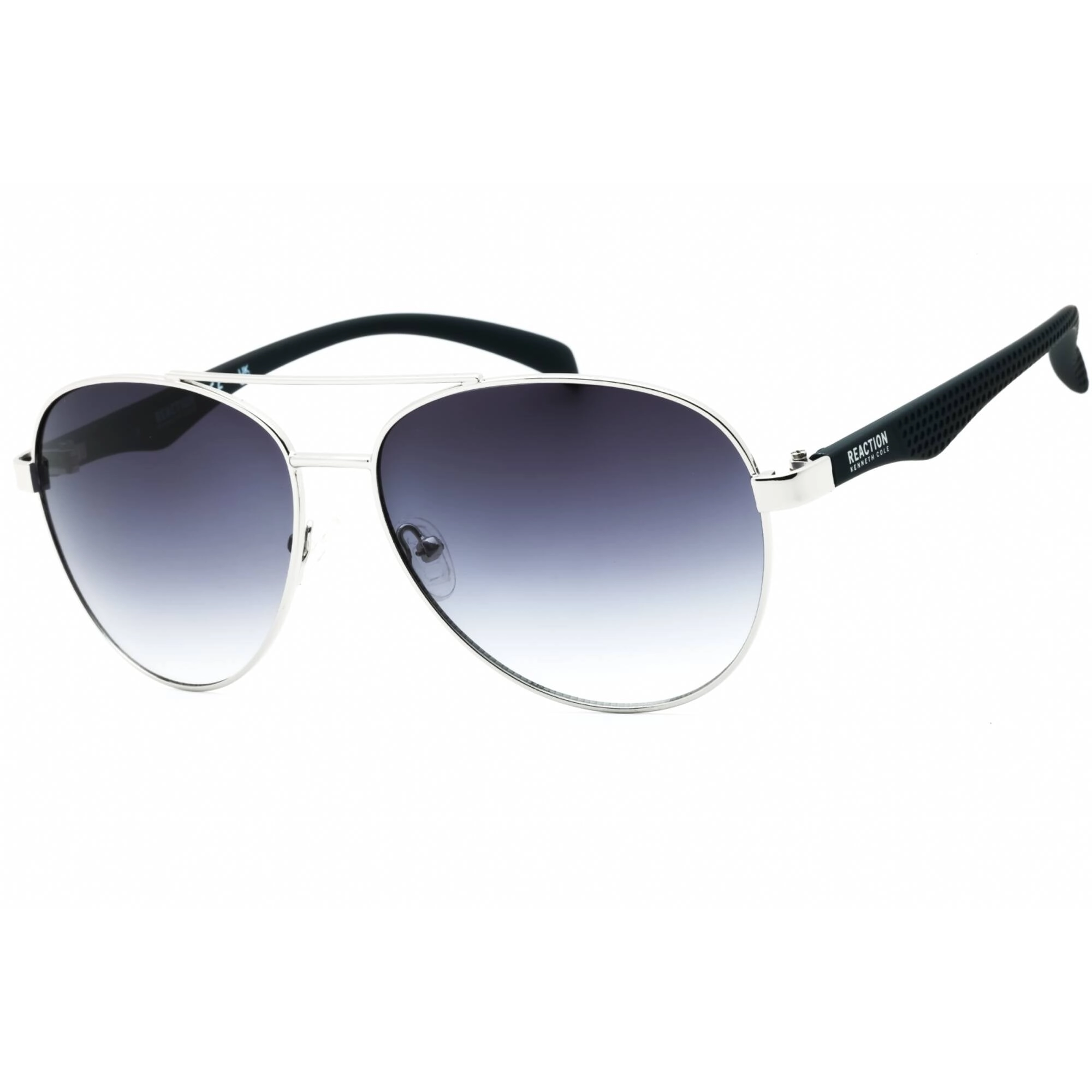 Kenneth Cole Reaction Men's Sunglasses - Shiny Light Nickeltin Frame | KC1318 10B