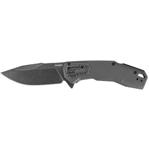 Kershaw Pocket Knife - Cannonball BlackWash Drop Point Blade Frame Lock | KW2061