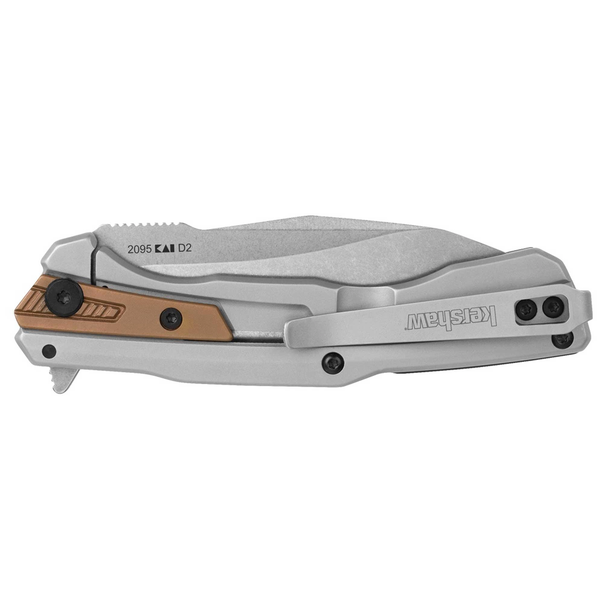 Kershaw Pocket Knife - Endgame Spear Point Blade KVT Ball-Bearing System | KW2095