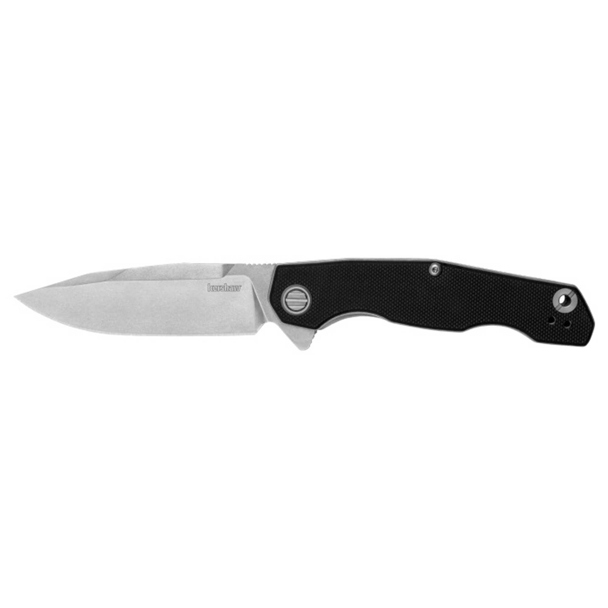 Kershaw Pocket Knife - Inception Clip Point Plain Edge Blade Black Handle | KW2031