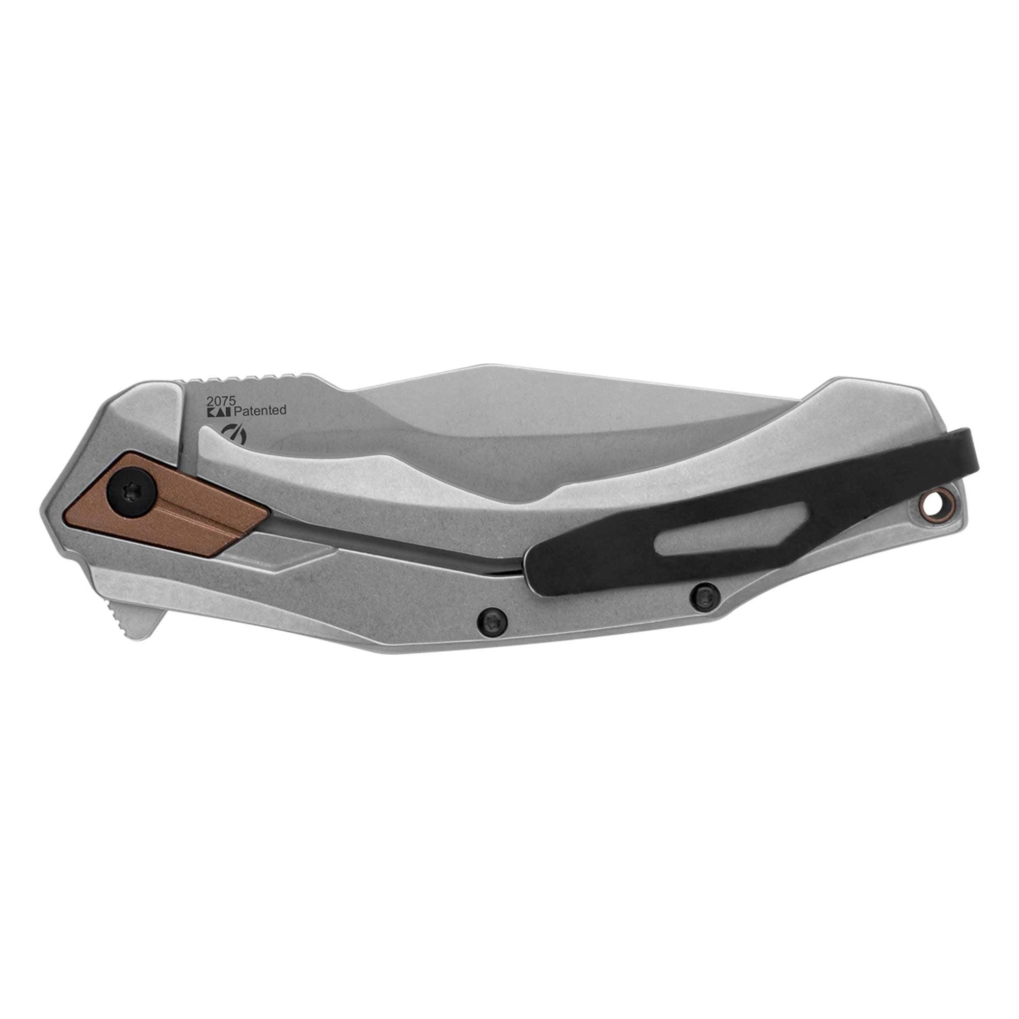 Kershaw Pocket Knife - Payout Drop Point Plain Edge Blade with Frame Lock | KW2075