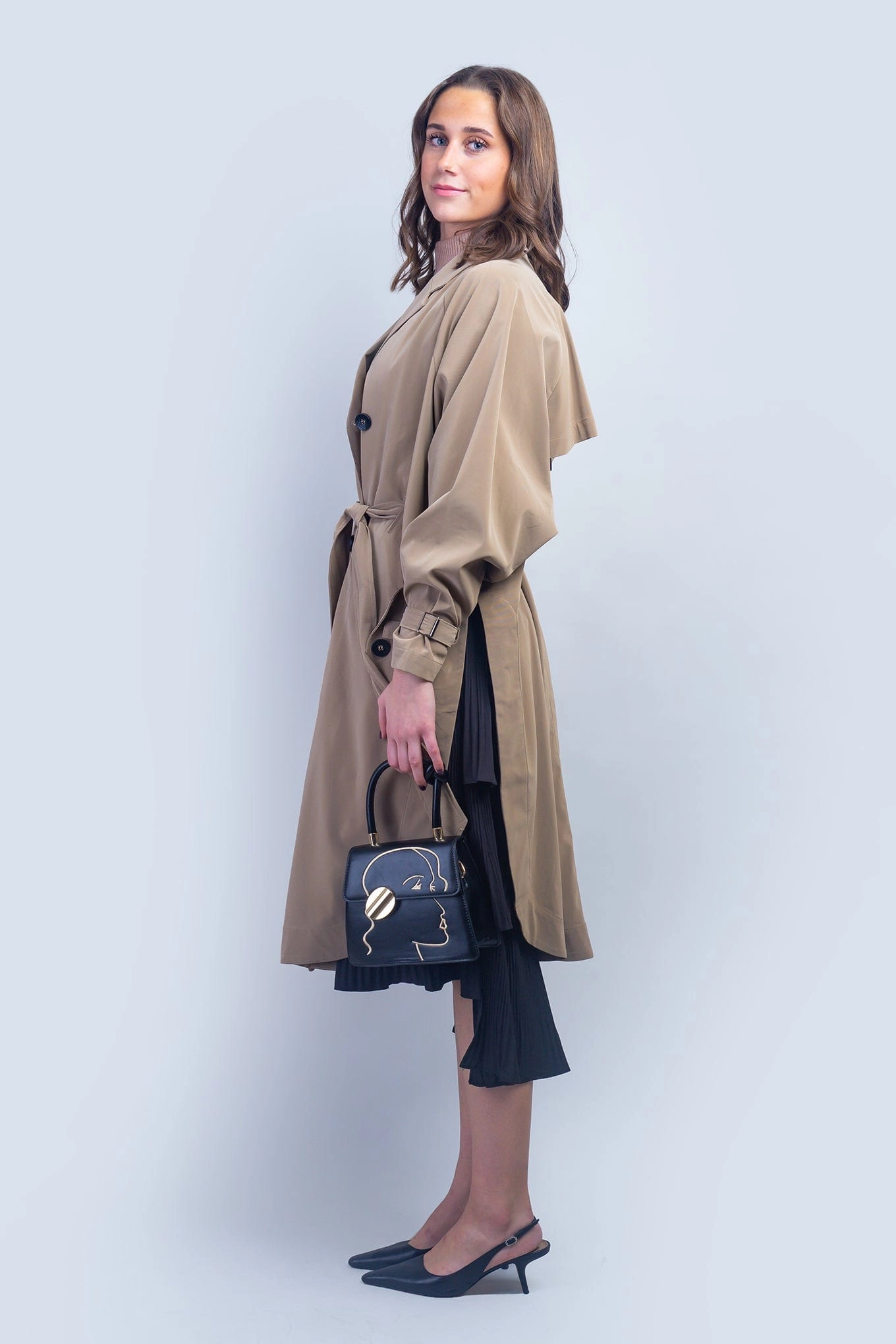 Khaki Classic Trench Coat
