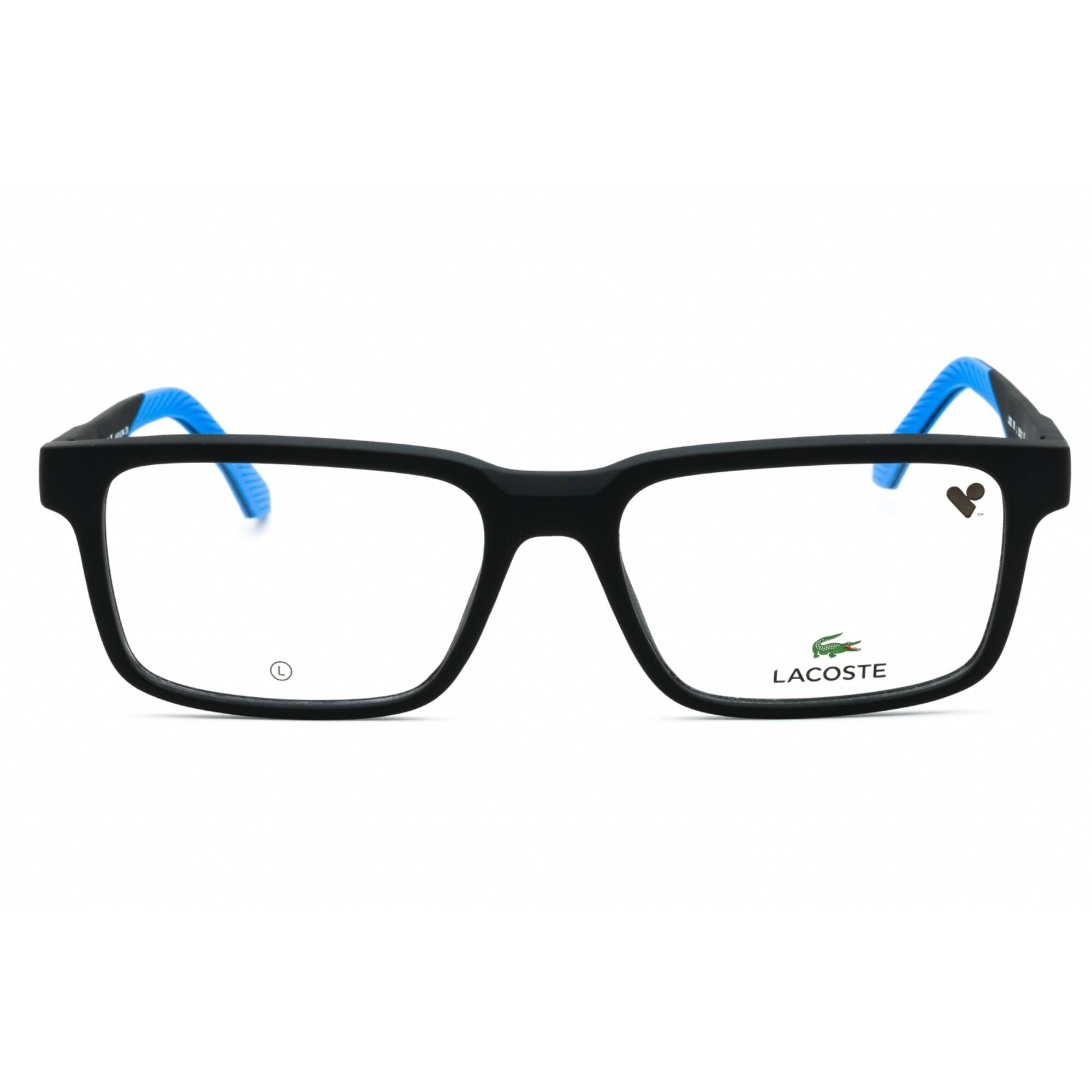Lacoste Men's Eyeglasses - Black Injected Propionate Full Rim 53mm Frame | L2922 001