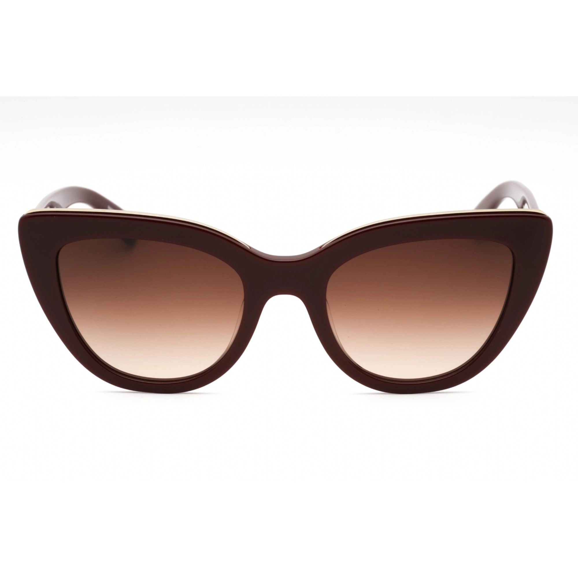 Longchamp Women's Sunglasses - Burgundy Plastic Cat Eye Full Rim Frame | LO686S 604