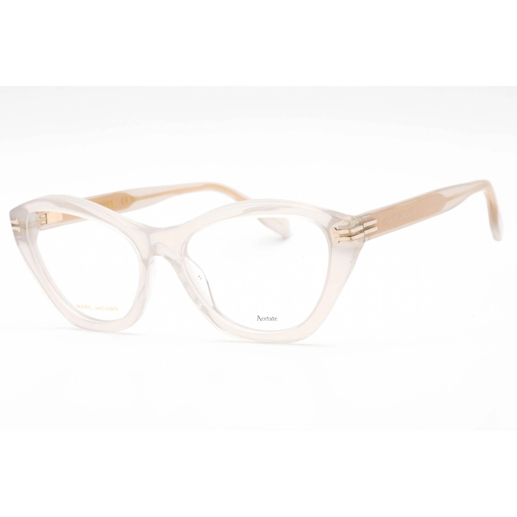 Marc Jacobs Women's Eyeglasses - Nude Plastic Full Rim Cat Eye Frame | MJ 1086 0FWM 00
