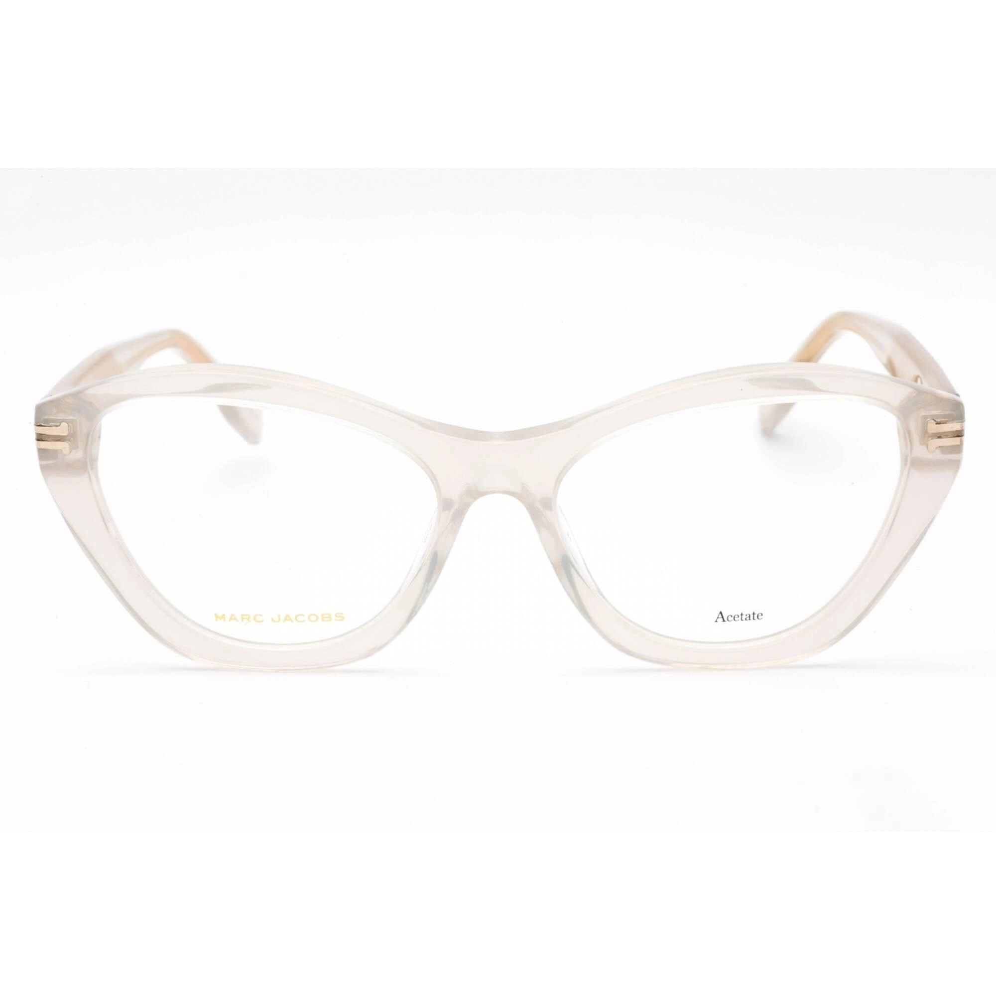 Marc Jacobs Women's Eyeglasses - Nude Plastic Full Rim Cat Eye Frame | MJ 1086 0FWM 00
