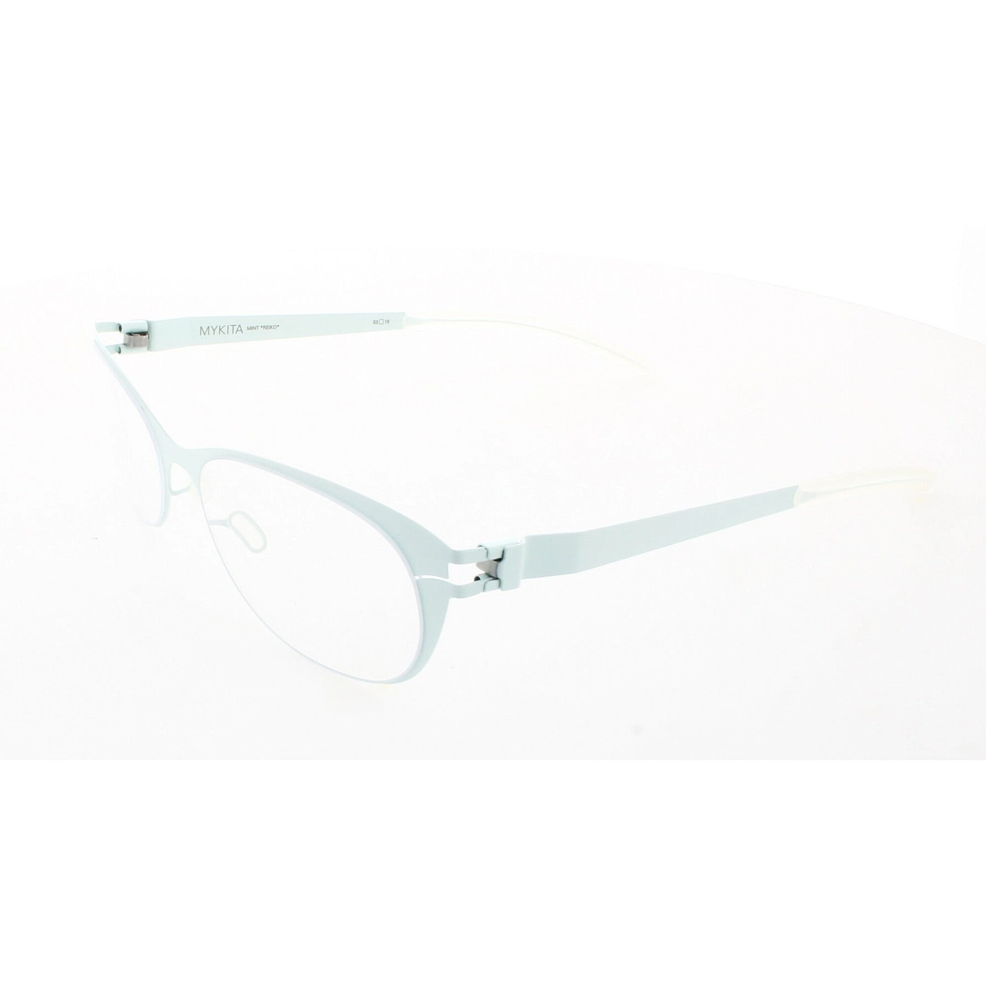 Mykita Unisex Eyeglasses - Mint Metal Cat Eye Full Rim Frame | MINT-REIKO-MINT 077