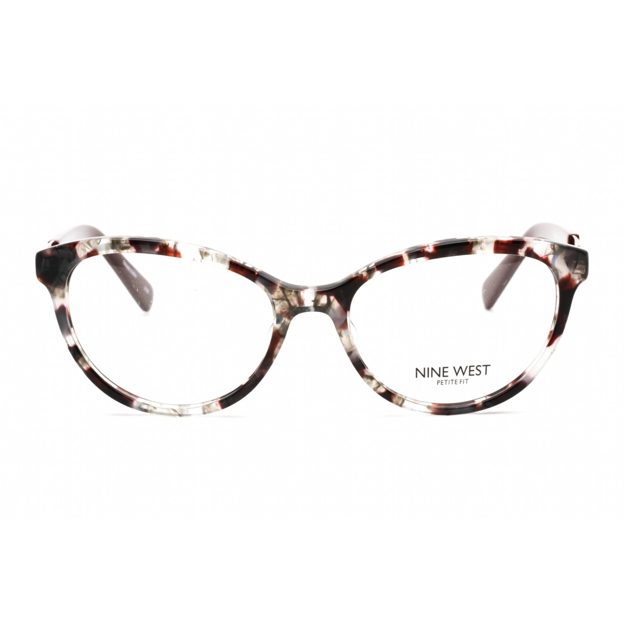 Nine West Women's Eyeglasses - Full Rim Burgundy Pearlized Tortoise Frame | NW5185 618