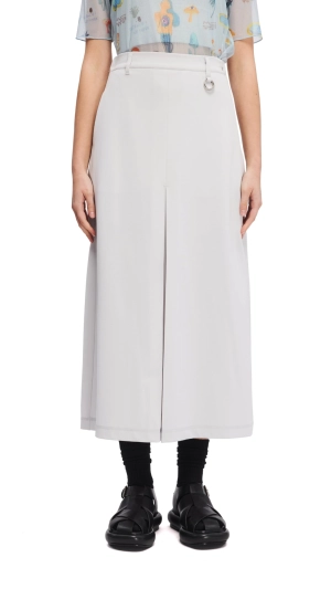 Pleated Midi Skirt