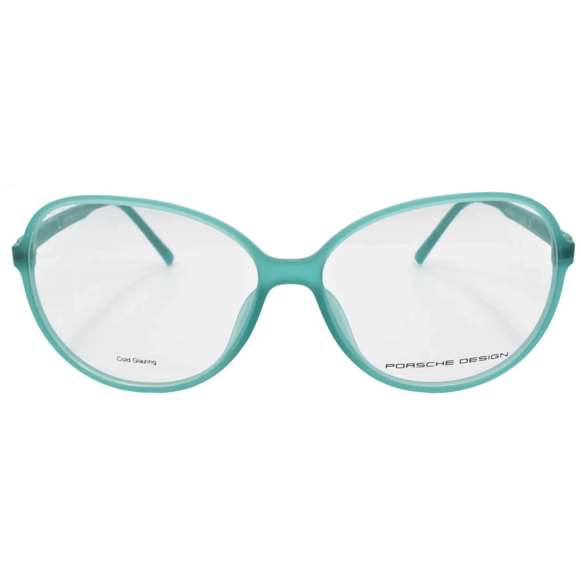 Porsche Women's Eyeglasses - Lite Green Plastic Butterfly Frame | PORSCHE P8279 D