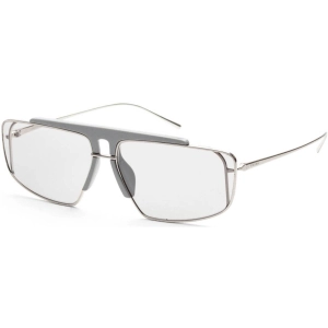 Prada Men's Sunglasses - Catwalk Silver/Grey Rubber Frame | PRADA 0PR 50VS 3004Q163