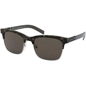 Prada Men's Sunglasses - Pilot Frame Dark Grey Blue Lens | PRADA 0PR 17XS 08A09C54