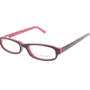 Primary Kid's Eyeglasses - Demo Lens Plastic Oval Shape Full Rim Frame | Pk139 Purple
