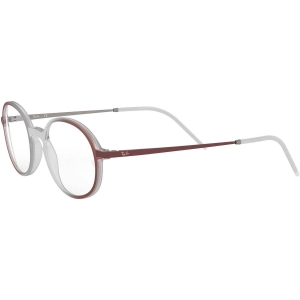 Ray Ban Men's Eyeglasses - Demo Lens Plastic Round Frame | 0RX7153-5792-50-21-145