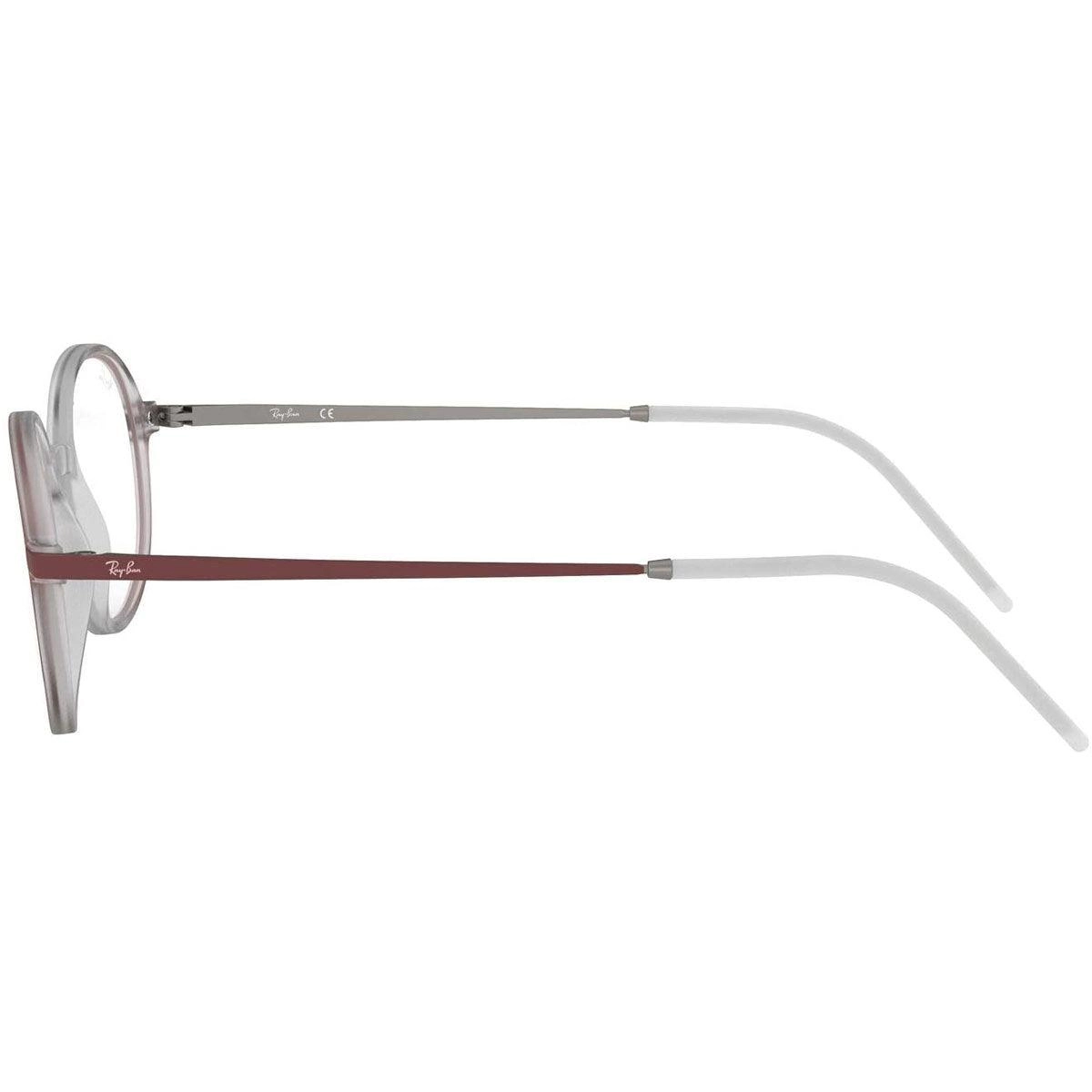 Ray Ban Men's Eyeglasses - Demo Lens Plastic Round Frame | 0RX7153-5792-50-21-145