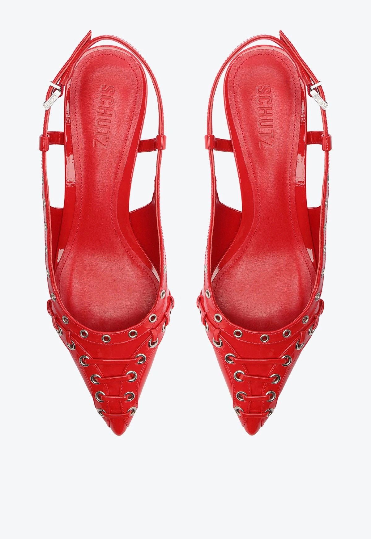 Ruth Mid Patent Leather Pump