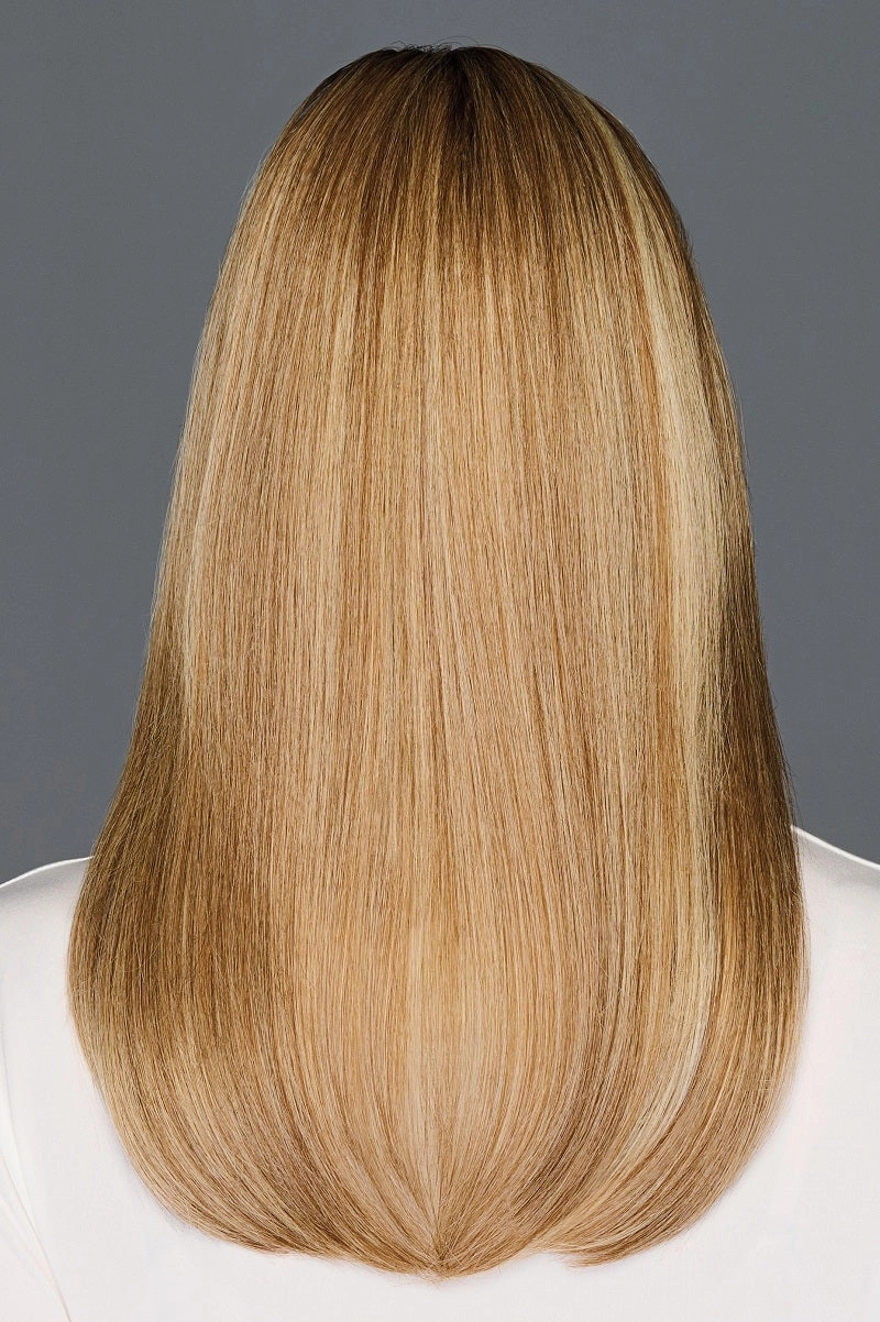 Sale - Raquel Welch Toppers - Top Billing 18" Lace Front - Color: Shaded Iced Pumpkin Spice (RL29/33SS)