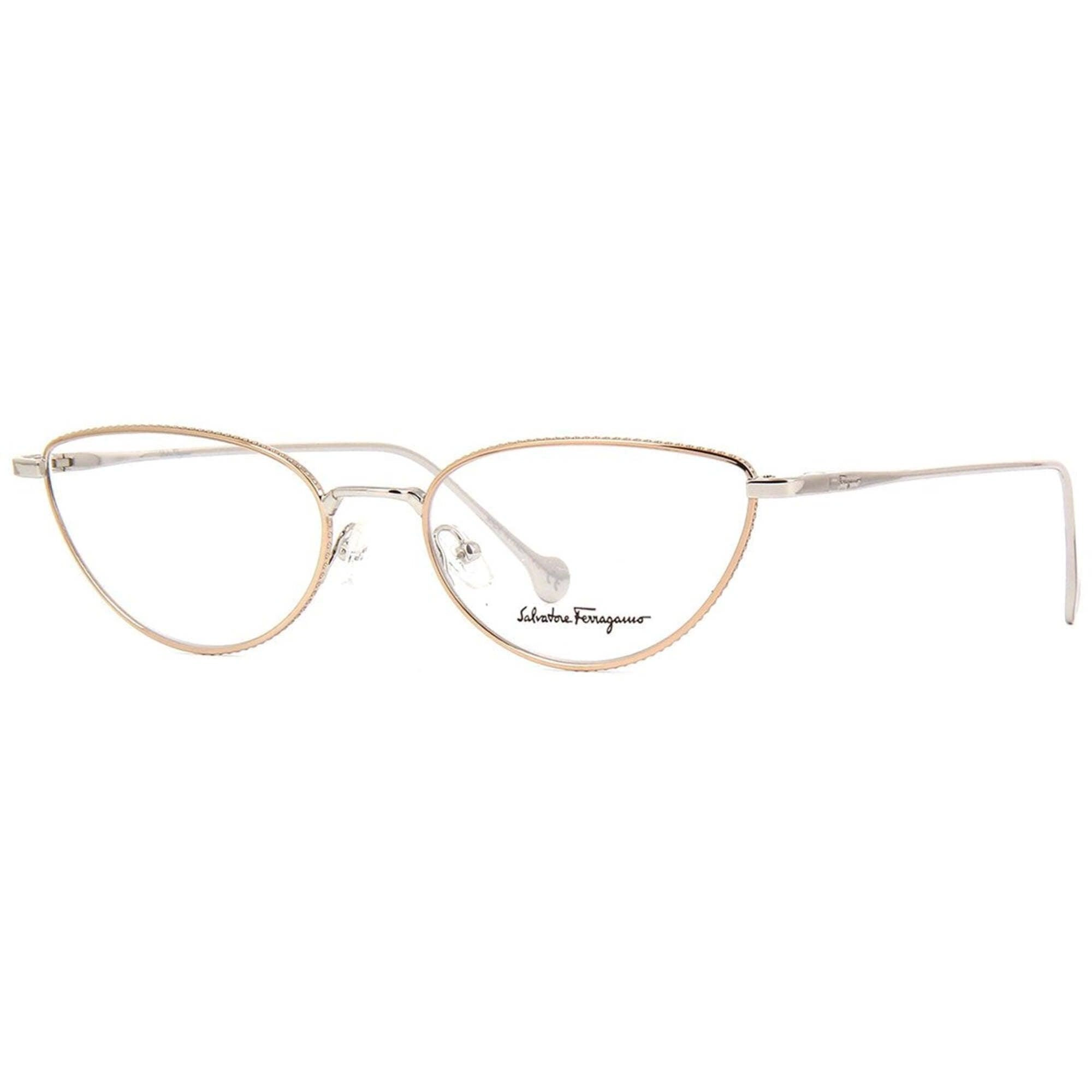 Salvatore Ferragamo Women's Eyeglasses - Palladium | SALVATORE FERRAGAMO SF2188 781