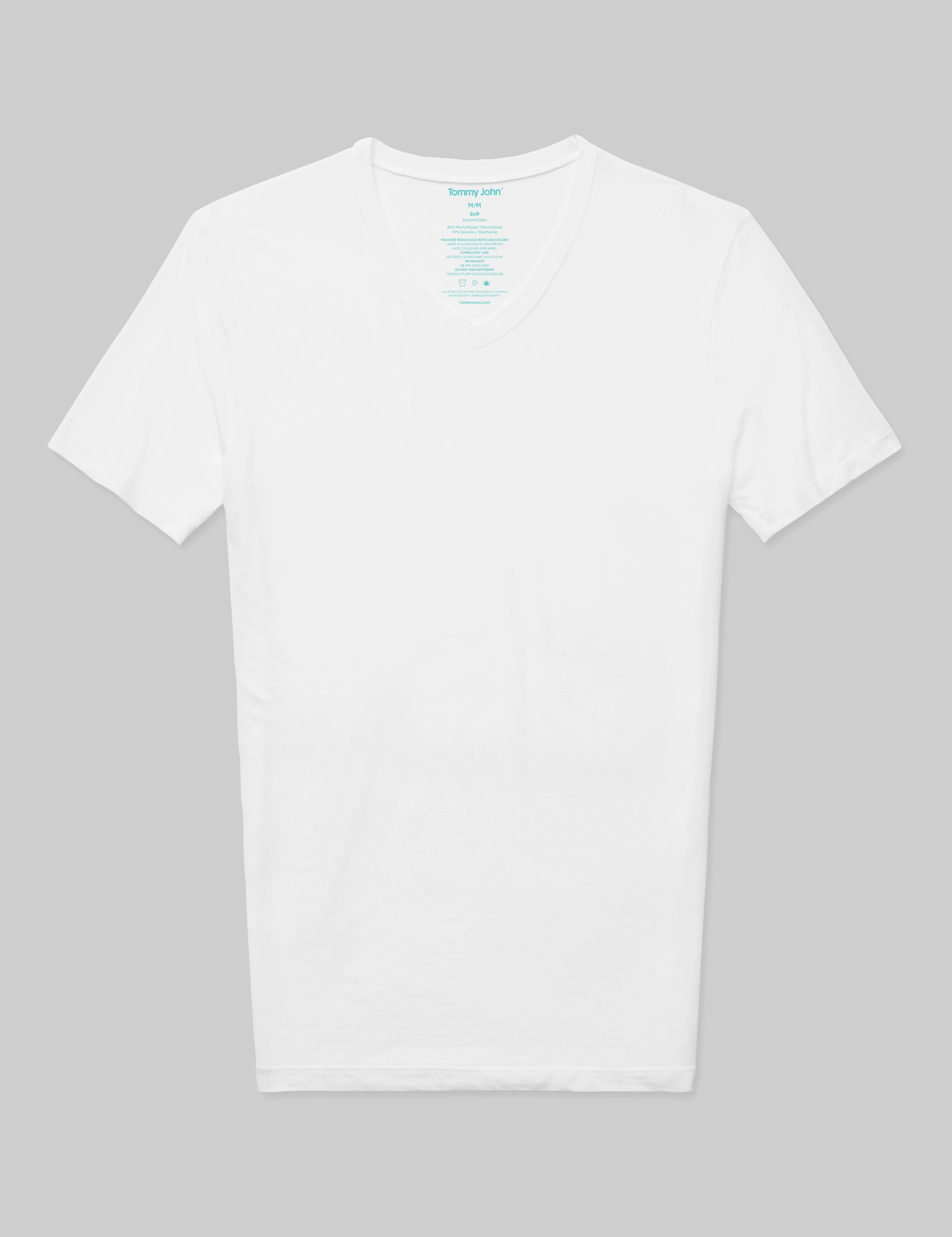 Second Skin High V-Neck Stay-Tucked Undershirt