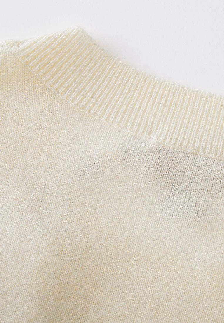 Sequin-Detail Pullover
