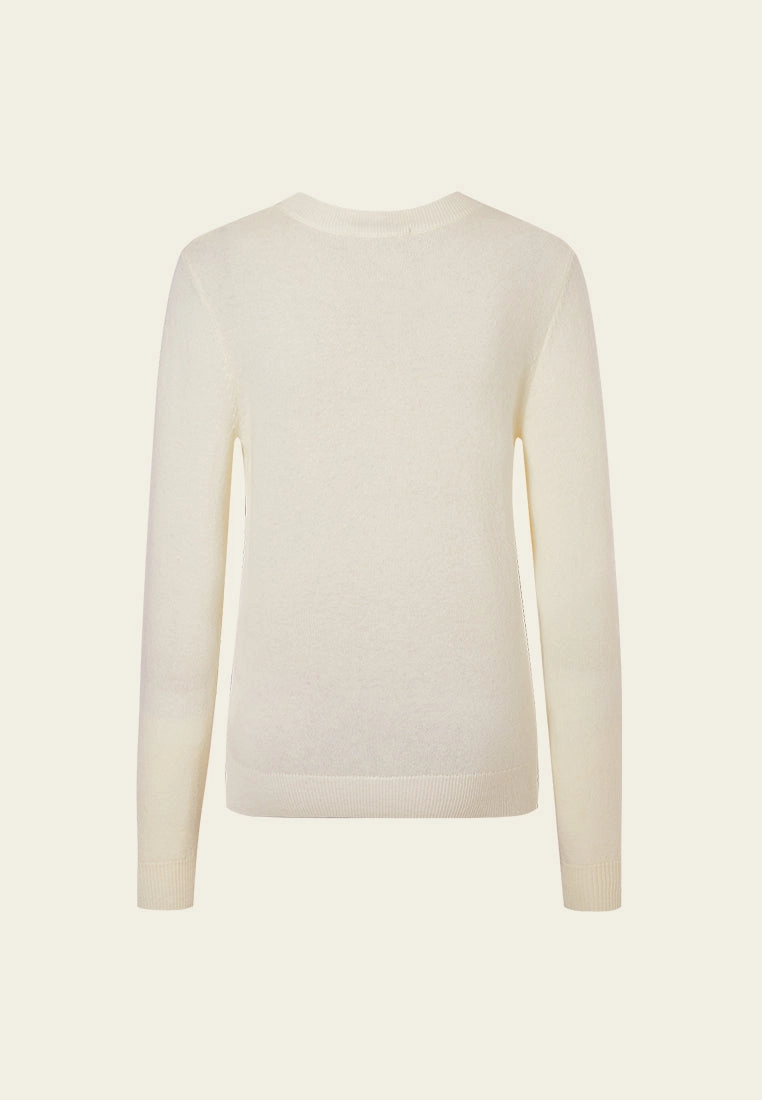 Sequin-Detail Pullover