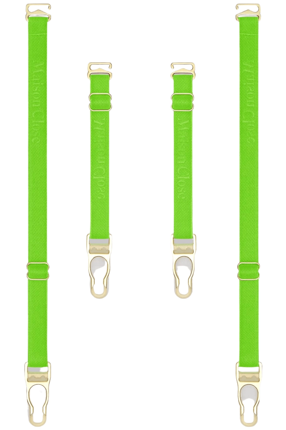 Signature Suspender Straps Green