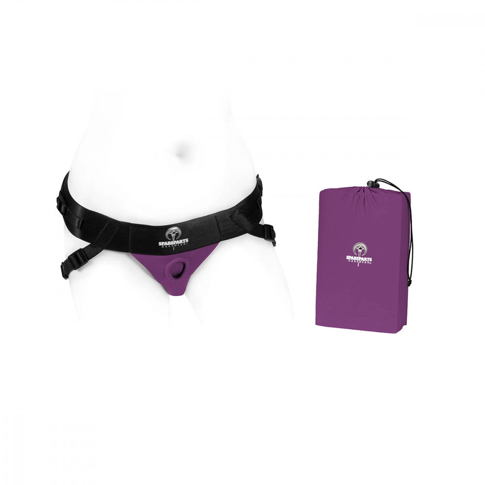 SpareParts Joque Purple Underwear Style Harness