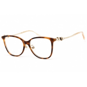 Swarovski Unisex Eyeglasses - Butterfly Havana/Gold Acetate/Metal Frame | SK5367-F 056