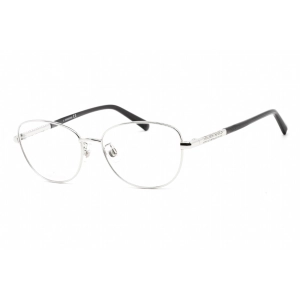 Swarovski Unisex Eyeglasses - Cat Eye Shape Shiny Palladium Metal Frame | SK5386-H 016