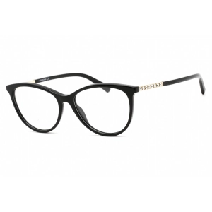 Swarovski Unisex Eyeglasses - Full Rim Cat Eye Shiny Black Plastic Frame | SK5396 001