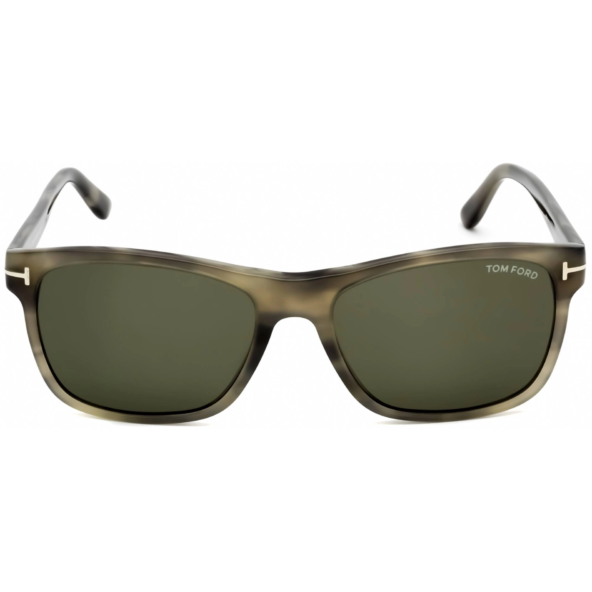 Tom Ford Men's Sunglasses - Light Brown/Other Plastic Rectangular Frame | FT0698 47N