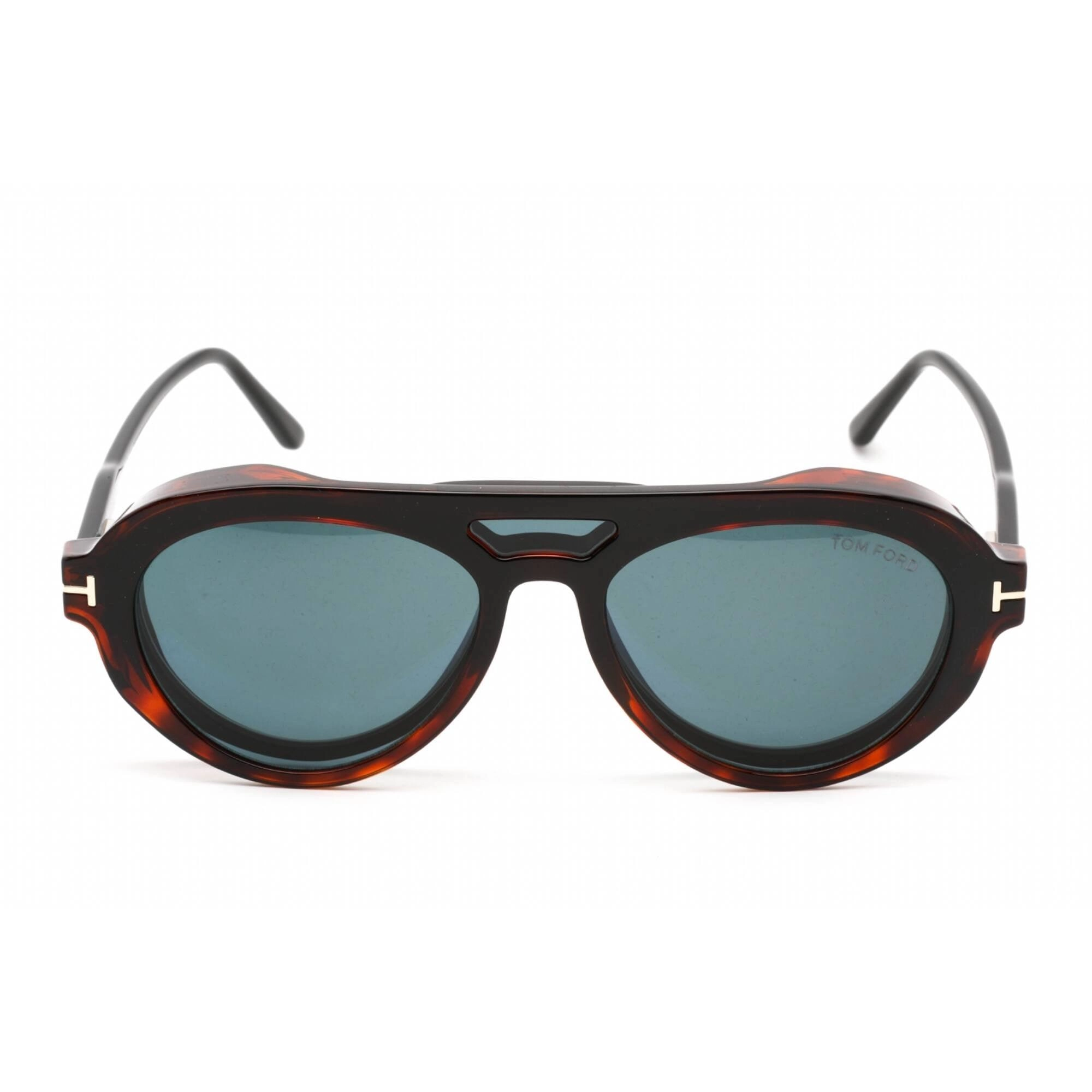 Tom Ford Women's Eyeglasses - Shiny Black Plastic Aviator Shape Frame | FT5760-B 001