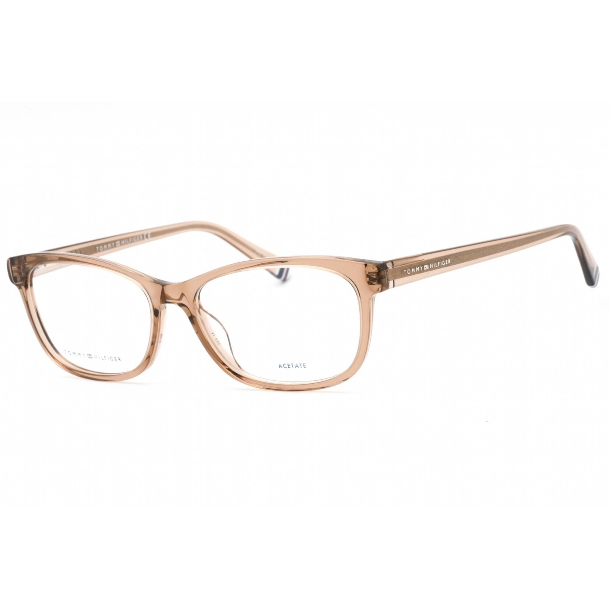 Tommy Hilfiger Women's Eyeglasses - Beige Plastic Full Rim Frame | TH 1682 010A 00