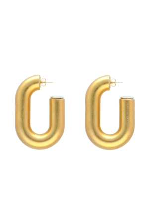 Vanessa Baroni TUBE EARRING - Gold