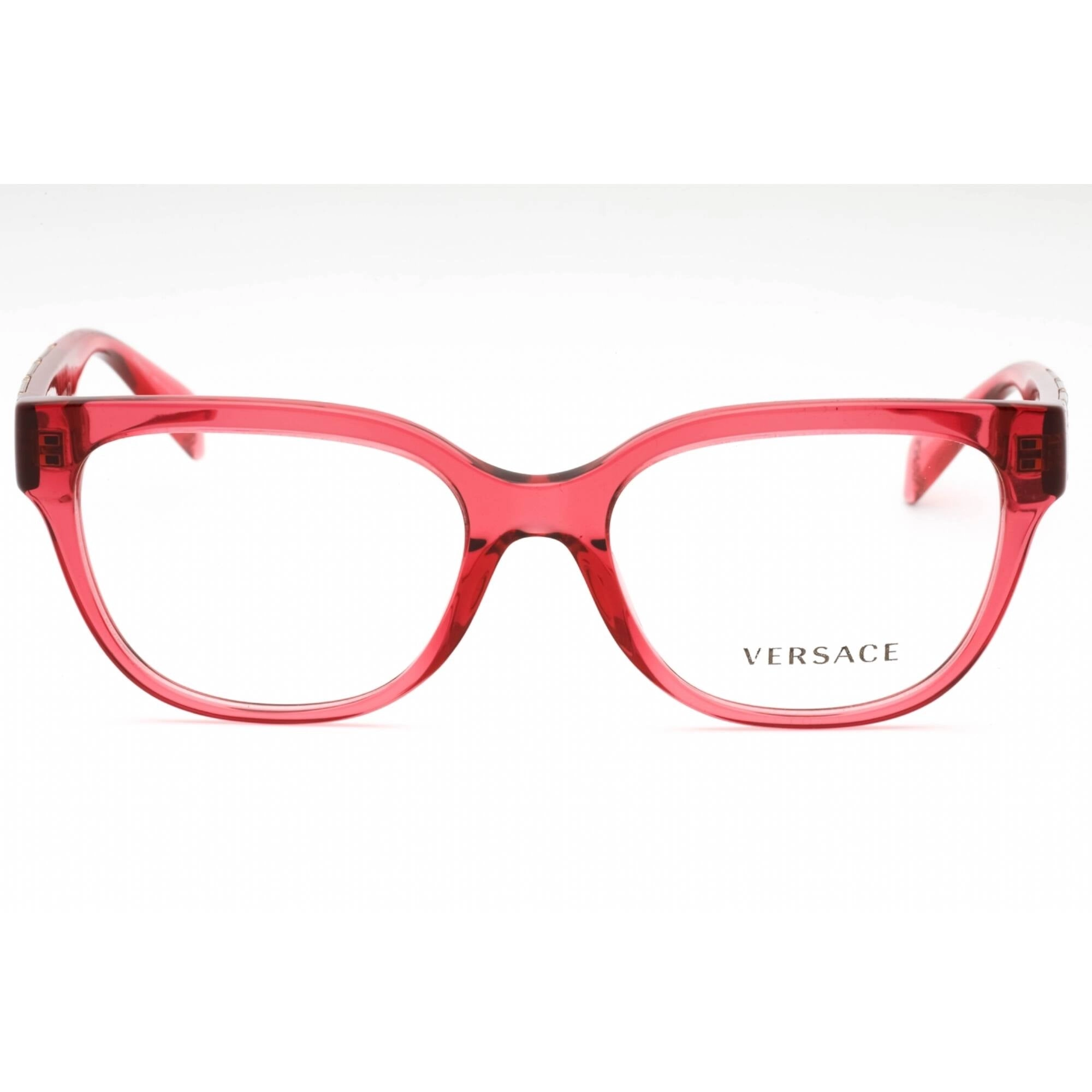Versace Women's Eyeglasses - Red Plastic Cat Eye Full Rim Frame | 0VE3338 5409