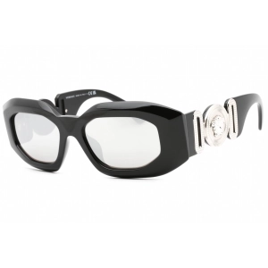 Versace Women's Sunglasses - Black/Grey Frame Silver Mirror Lens | 0VE4425U 54226G