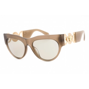 Versace Women's Sunglasses - Opal Brown Frame Light Brown Lens | 0VE4440U 5407/3